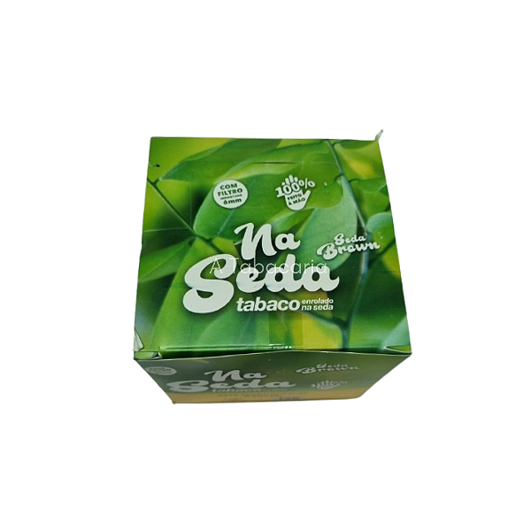 Caixa de Palheiro Na Seda Brown- C/ 10 maços