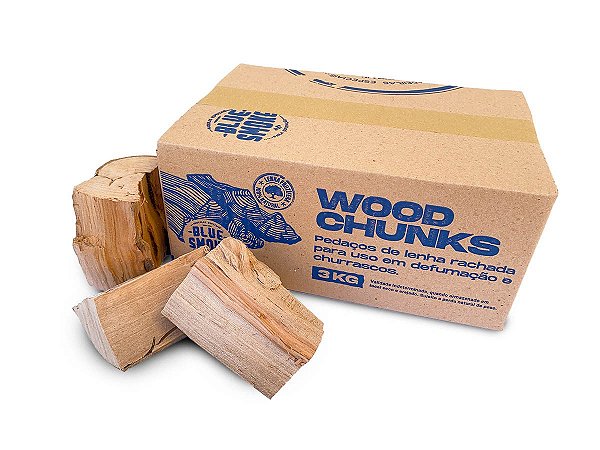 WOOD CHUNKS DE MACIEIRA