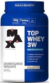 TOP WHEY 3W - MAX TITANIUM (900g)