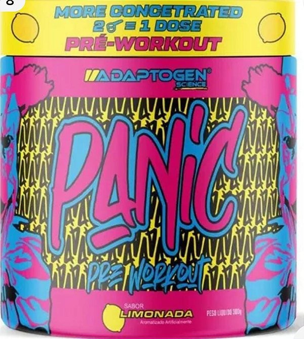 Panic 300g Pré Treino