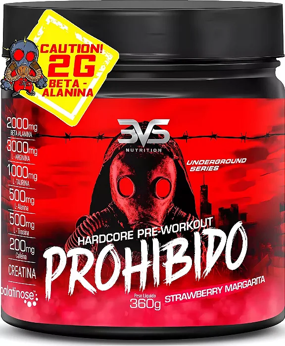 PRE TREINO PROHIBIDO 360G 3VS