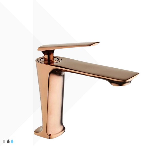 Torneira Monocomando Cali Rose Gold