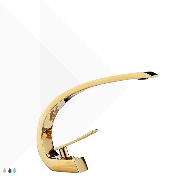 Torneira Monocomando Angara - Gold