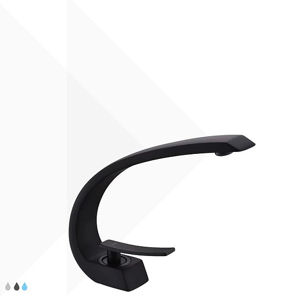 Torneira Monocomando Angara - Black