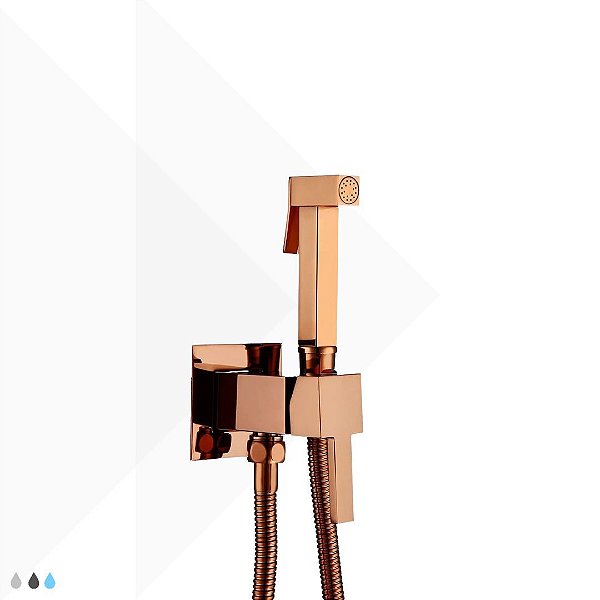 Ducha Higiênica Monocomando Milano - Rose Gold