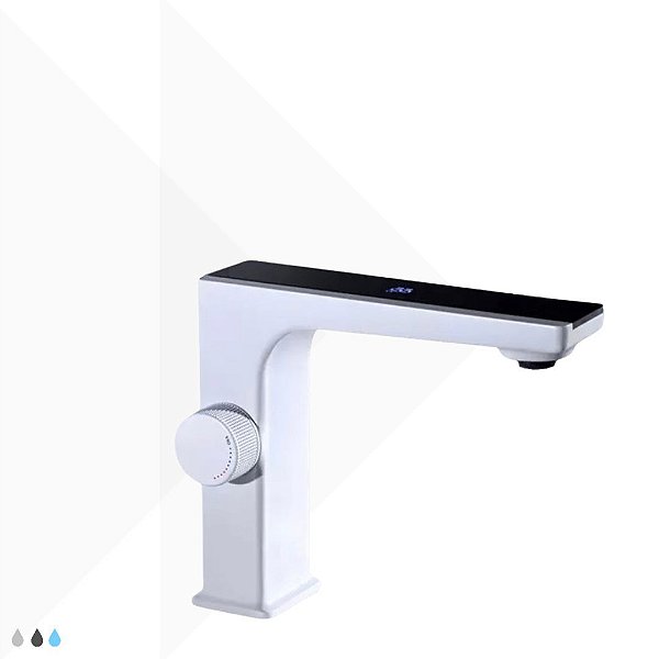 Torneira Monocomando para banheiro Digital Classic - White