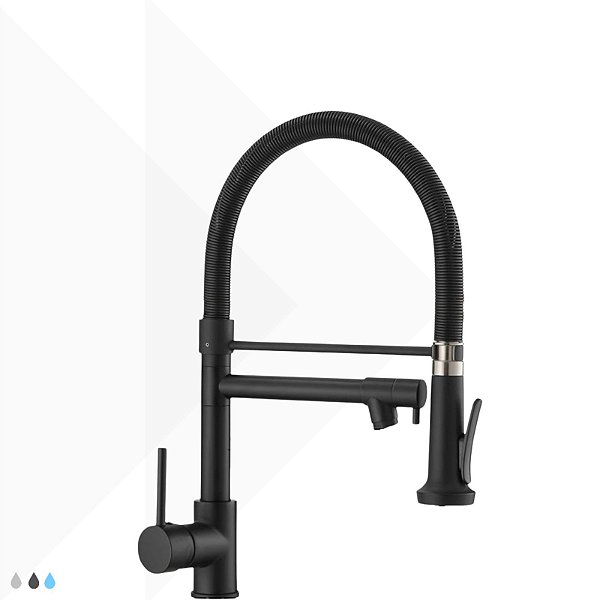 Torneira Monocomando Navan - Black