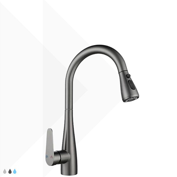 Torneira Gourmet Monocomando - Grey