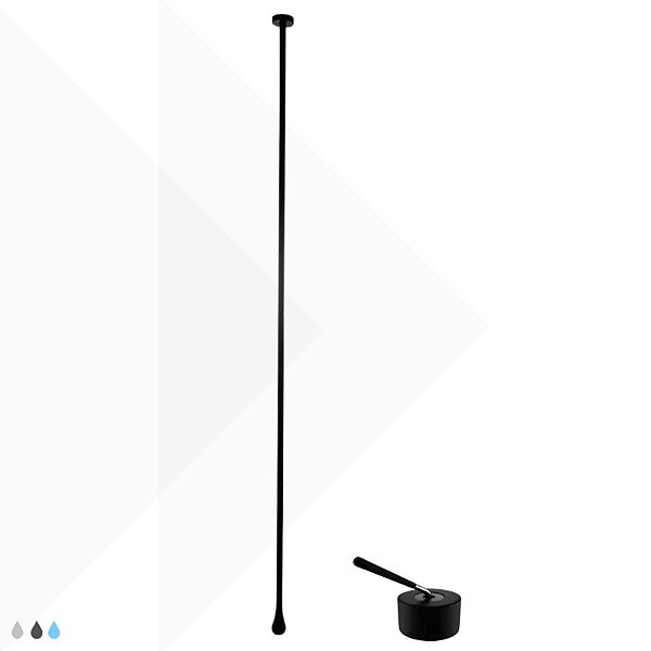 Torneira de Teto Luxo - Black