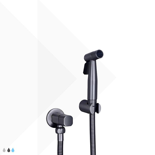 Ducha Higiênica Milani - Grafite Escovado