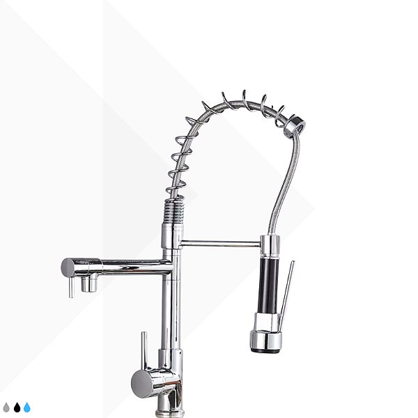 Torneira Monocomando Gourmet - Cromado