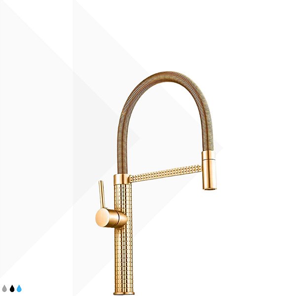 Torneira Monocomando Gourmet Varsóvia - Ouro