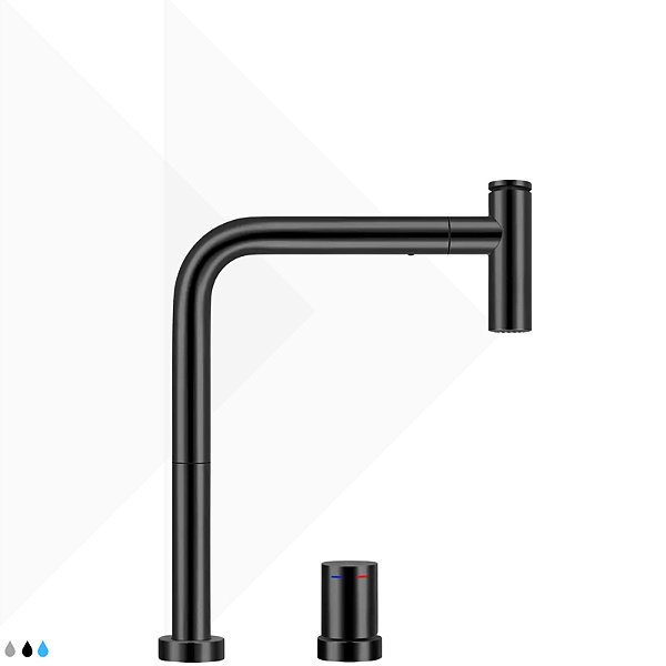 Torneira Monocomando Essence manopla separada - Black