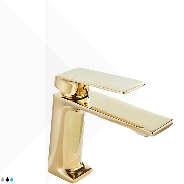 Torneira Monocomando Luxe - Dourada