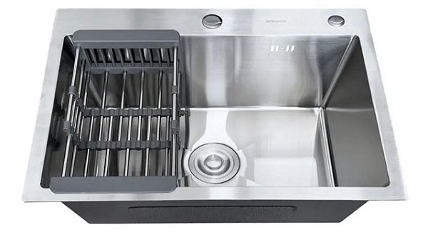 Cuba Inox 304/Acabamento PVD Cozinha 60x45