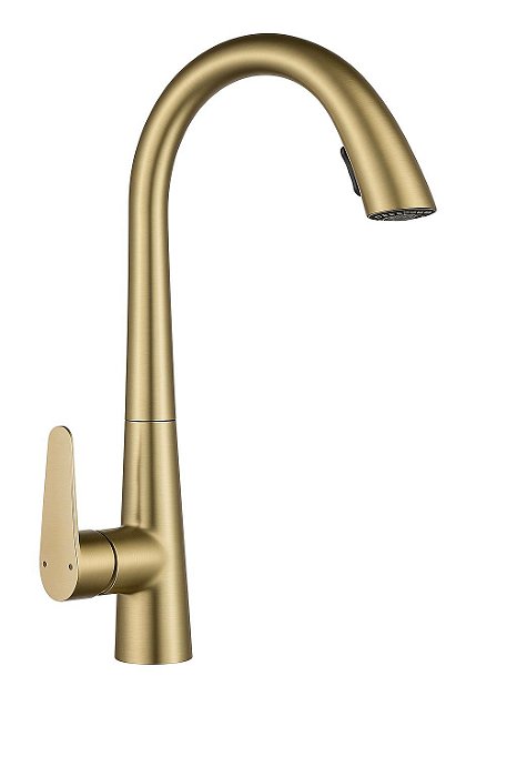 Torneira Monocomando Gourmet Cairo - Gold