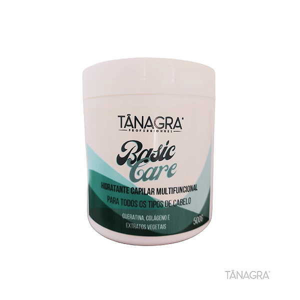 Hidratante Multifuncional Basic Care Tânagra 500g (pote cinza)