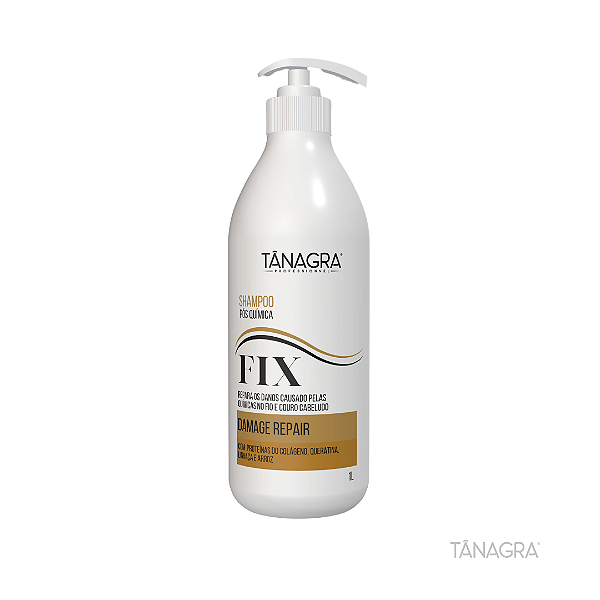 Shampoo Pós Química FIX Damage Repair Tânagra 1L