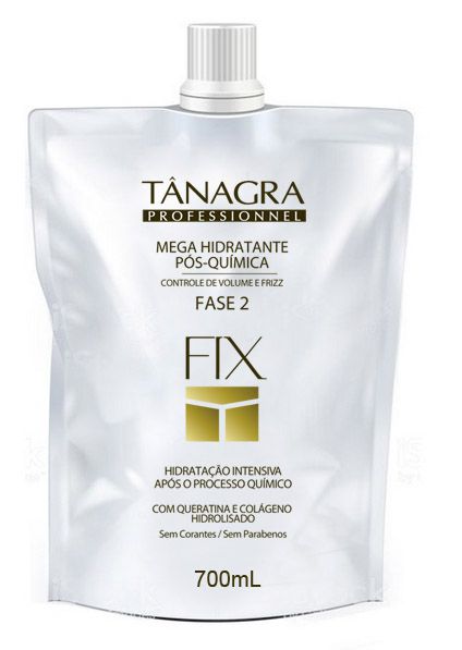 Mega Hidratante Pós Quimica Fix Tânagra Fase 2 700ml Refil