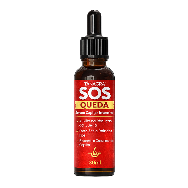 Sérum Antiqueda Capilar SOS Queda Tânagra 30ml