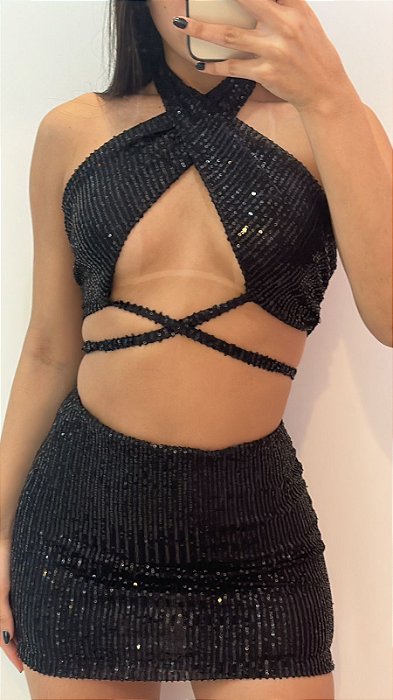 Conjunto Thuany Preto