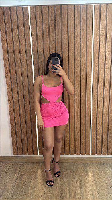 VESTIDO AGATA CURTO ROSA