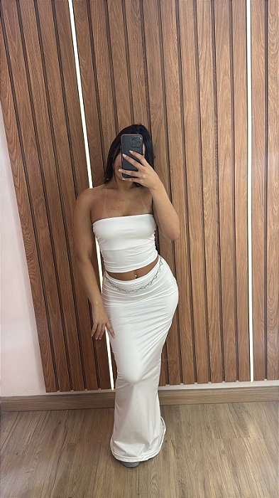 CONJUNTO TUBE LONGO  BRANCO