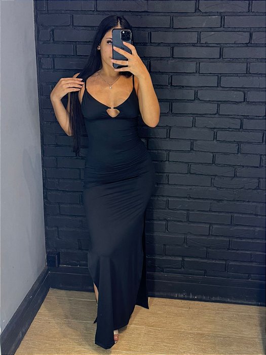 Vestido Sabrina Longo