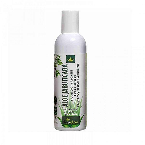 Aloe Jabuticaba (Shampoo-Sabonete) – Livealoe – 240ml