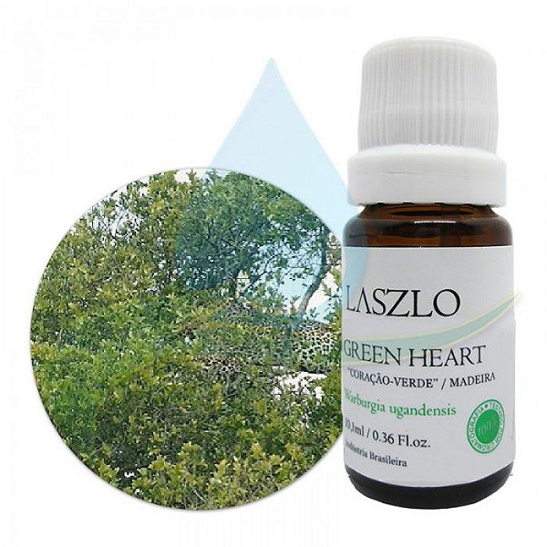 Óleo Essencial de Green Heart  'Coração Verde' - GT Kênia -  Laszlo - 10ml