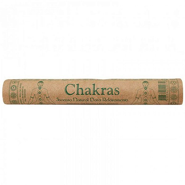 Incenso Natural - Chakras ( Relaxamento ) - Instituto Ananda