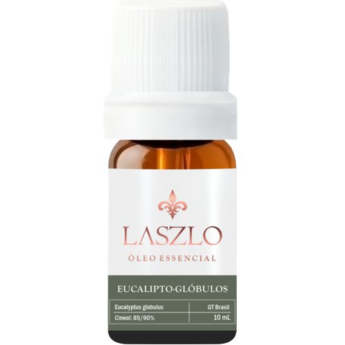 Óleo Essencial Eucalipto-Glóbulos (85/90%) - GT Brasil - Laszlo -10 ml