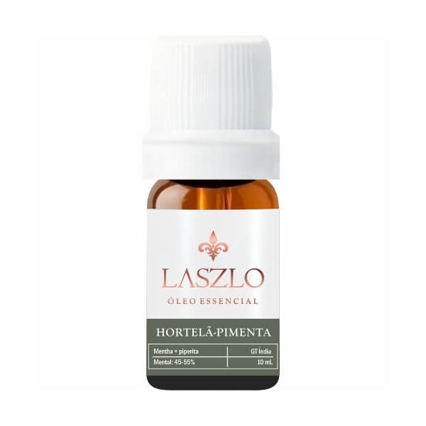 Óleo Essencial Hortelã-Pimenta - GT Índia - Laszlo -10 ml