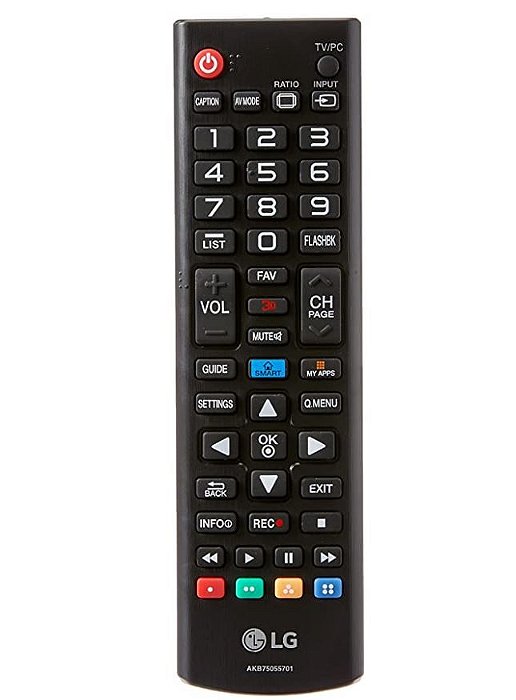 Controle Remoto Original TV LG Smart  Smartv 3d AKB75055701