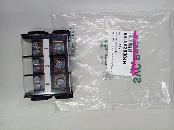 Barra de Terminais 3 Linhas para Ar Condicionado 600V