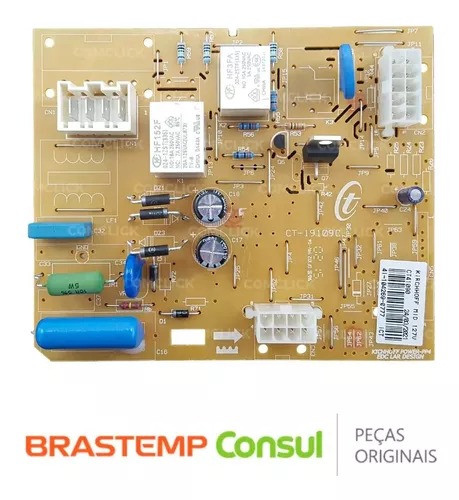 Placa controle da Geladeira Brastemp BRM40EB	127v