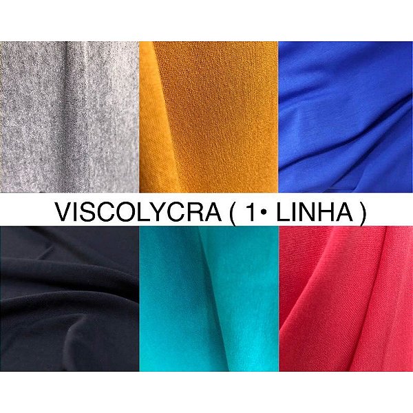 Tecido VISCOLYCRA 1,0 x 1,70 metros (promoção)