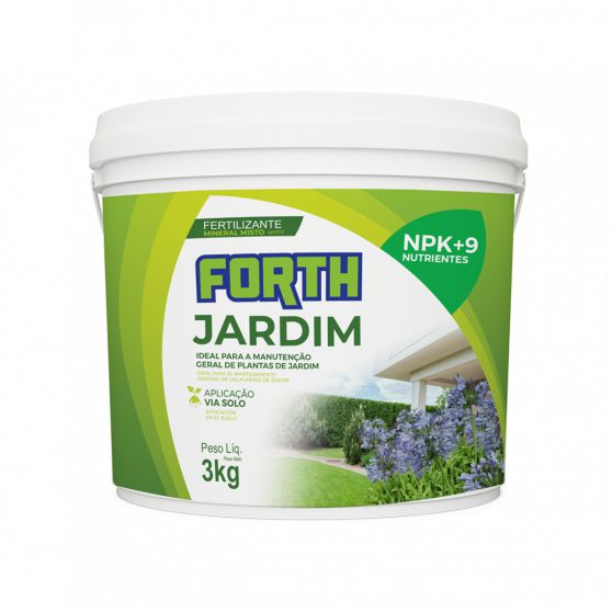 Adubo Fertilizante Forth Jardim E Gramados 3kg