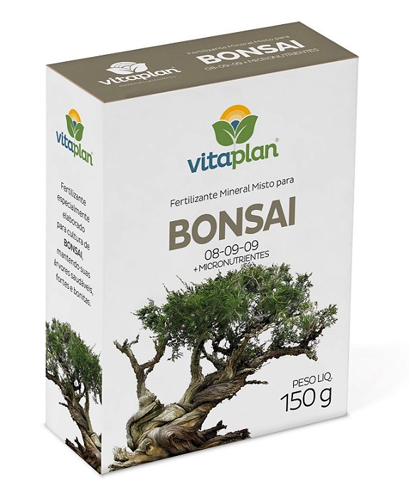 Fertilizante Mineral Misto Para Bonsai 150g Vitaplan