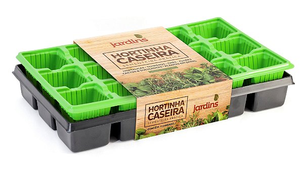 Hortinha Caseira Sementeira Bandeja 15 Células Nutriplan