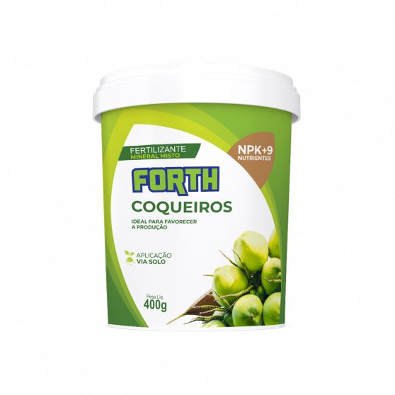 Adubo Fertilizante Forth Coqueiros 400 Gramas