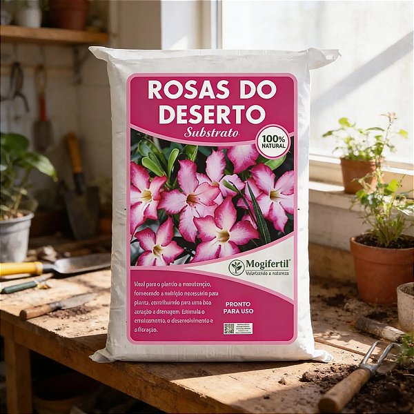 Substrato Para Rosa do Deserto 3 Litros