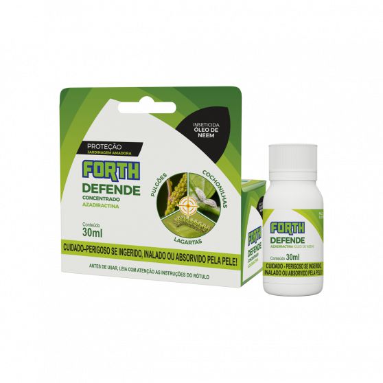 Forth Defende Inseticida Óleo De Neem 30 ml Concentrado