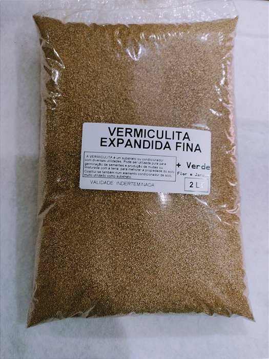 VERMICULITA EXPANDIDA FINA 2 LITROS