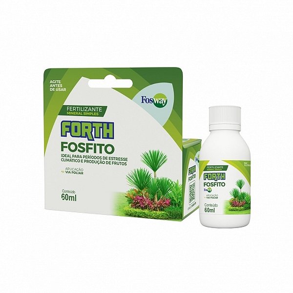 Adubo Fertilizante Forth Fosfito Concentrado 60 ml