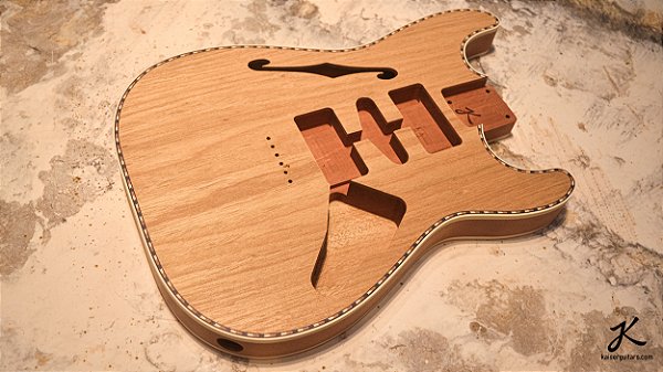 Corpo ST Thinline em Cedro