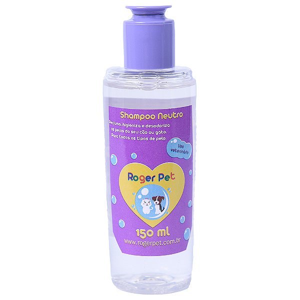 Shampoo Roger Pet 150ml Neutro