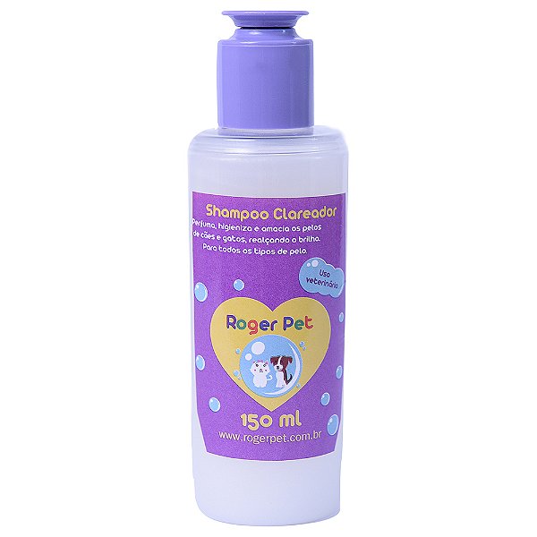 Shampoo Roger Pet 150ml Clareador