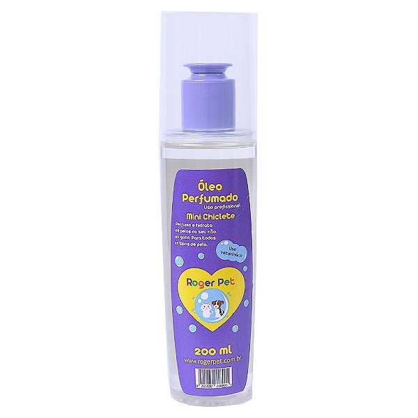 Óleo Perfumado Roger Pet 200ml Mini Chiclete
