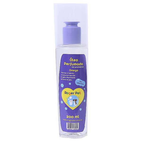 Óleo Perfumado Roger Pet 200ml Omega 2 - Premium